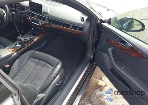 2018 Audi A5 2.0T Premium from USA, damaged, VIN WAUNNAF58JA064778